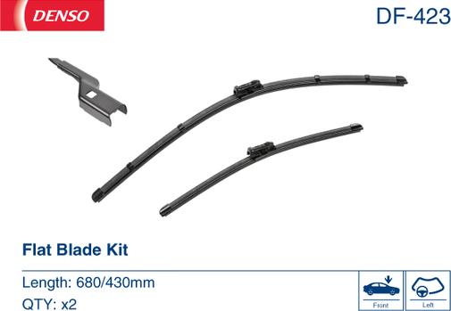 Denso DF-423 - Stikla tīrītāja slotiņa autodraugiem.lv