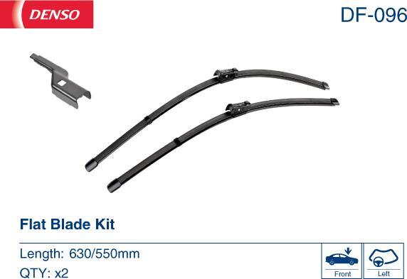 Denso DF-096 - Stikla tīrītāja slotiņa autodraugiem.lv