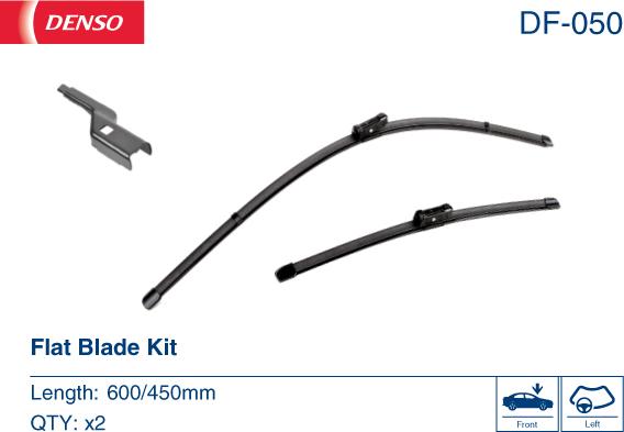 Denso DF-050 - Stikla tīrītāja slotiņa autodraugiem.lv