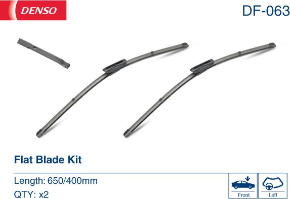 Denso DF-063 - Stikla tīrītāja slotiņa autodraugiem.lv