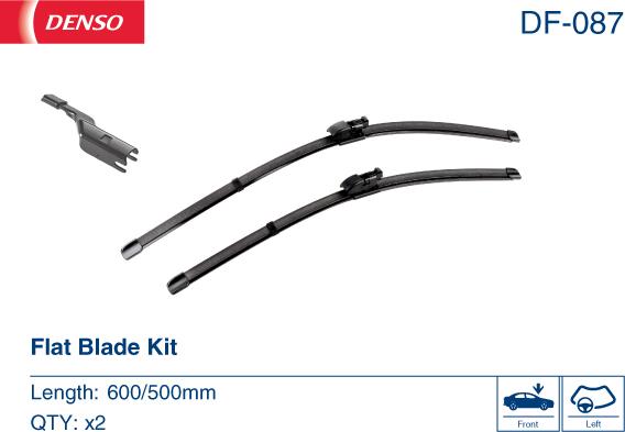 Denso DF-087 - Stikla tīrītāja slotiņa autodraugiem.lv