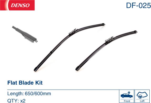 Denso DF-025 - Stikla tīrītāja slotiņa autodraugiem.lv