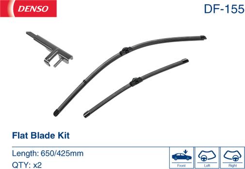 Denso DF-155 - Stikla tīrītāja slotiņa autodraugiem.lv