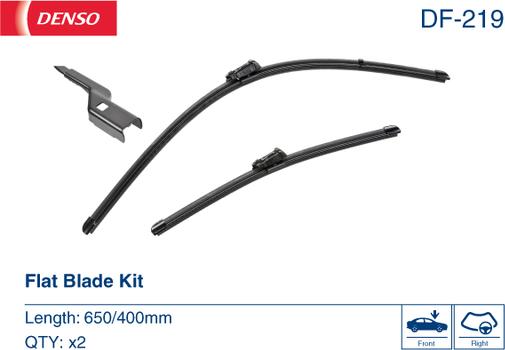 Denso DF-219 - Stikla tīrītāja slotiņa autodraugiem.lv