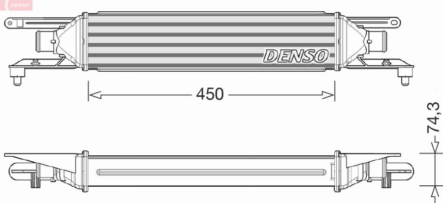 Denso DIT09104 - Starpdzesētājs autodraugiem.lv