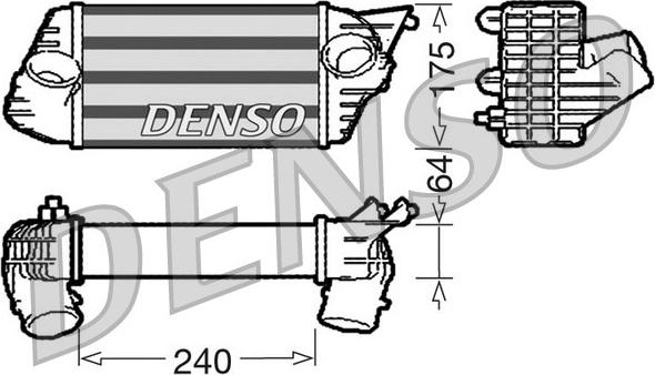 Denso DIT09120 - Starpdzesētājs autodraugiem.lv