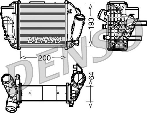 Denso DIT02005 - Starpdzesētājs autodraugiem.lv