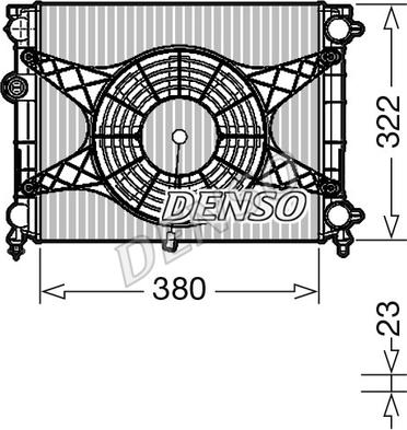 Denso DRM99010 - Dzesēšanas modulis autodraugiem.lv