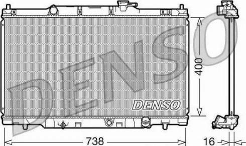 FPS 30 A588 - Radiators, Motora dzesēšanas sistēma autodraugiem.lv