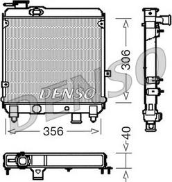 Denso DRM09081 - Radiators, Motora dzesēšanas sistēma autodraugiem.lv