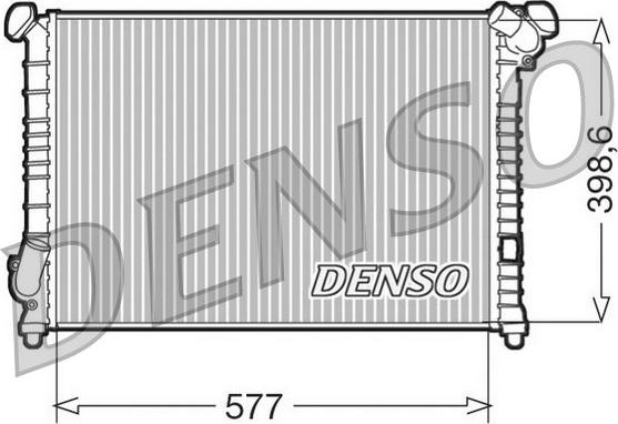 Denso DRM05102 - Radiators, Motora dzesēšanas sistēma autodraugiem.lv