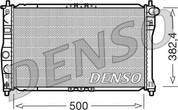 Denso DRM08001 - Radiators, Motora dzesēšanas sistēma autodraugiem.lv