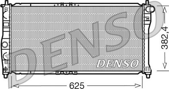 Denso DRM08002 - Radiators, Motora dzesēšanas sistēma autodraugiem.lv