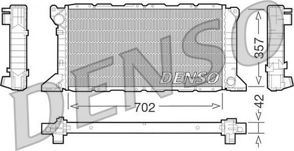 Denso DRM10099 - Radiators, Motora dzesēšanas sistēma autodraugiem.lv