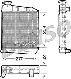 Denso DRM24031 - Radiators, Motora dzesēšanas sistēma autodraugiem.lv