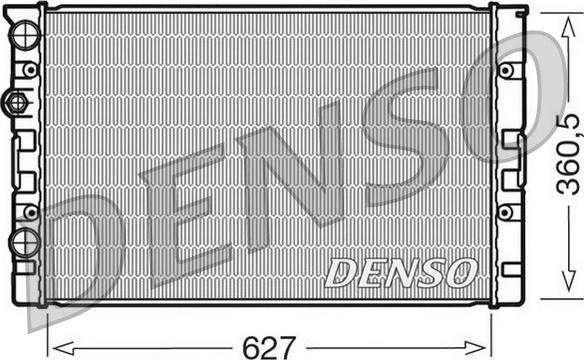 Denso DRM26006 - Radiators, Motora dzesēšanas sistēma autodraugiem.lv