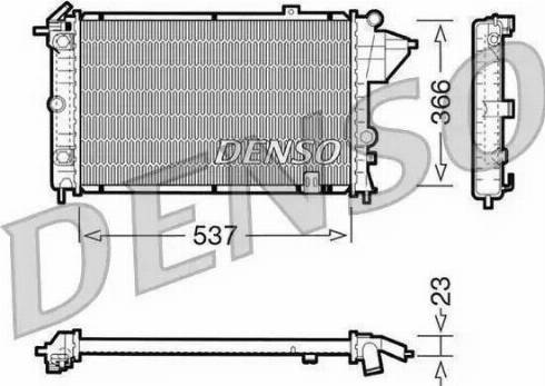 Nissens 63232 - Radiators, Motora dzesēšanas sistēma autodraugiem.lv