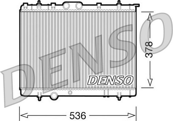 Denso DRM21030 - Radiators, Motora dzesēšanas sistēma autodraugiem.lv