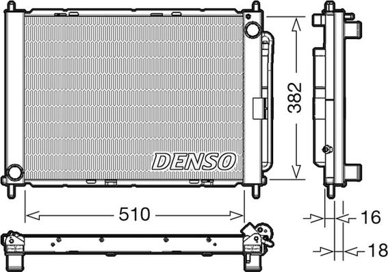 Denso DRM23104 - Dzesēšanas modulis autodraugiem.lv