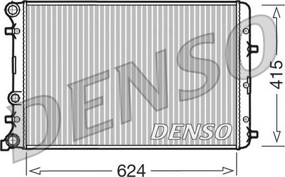 Denso DRM27003 - Radiators, Motora dzesēšanas sistēma autodraugiem.lv