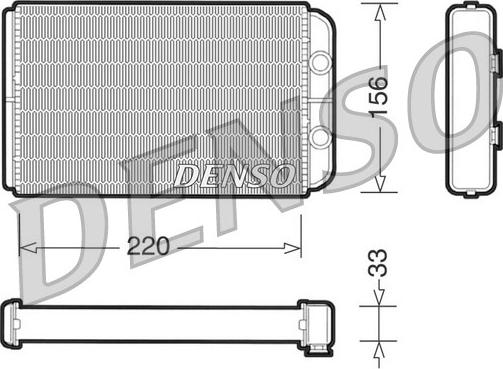 Denso DRR09090 - Siltummainis, Salona apsilde autodraugiem.lv