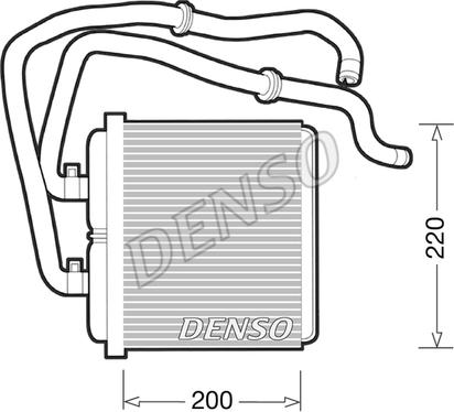 Denso DRR12003 - Siltummainis, Salona apsilde autodraugiem.lv