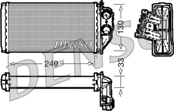 Denso DRR21002 - Siltummainis, Salona apsilde autodraugiem.lv