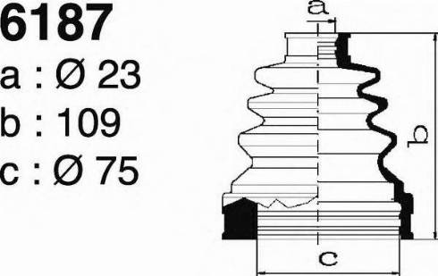 DEPA 6187 - Putekļusargs, Piedziņas vārpsta autodraugiem.lv