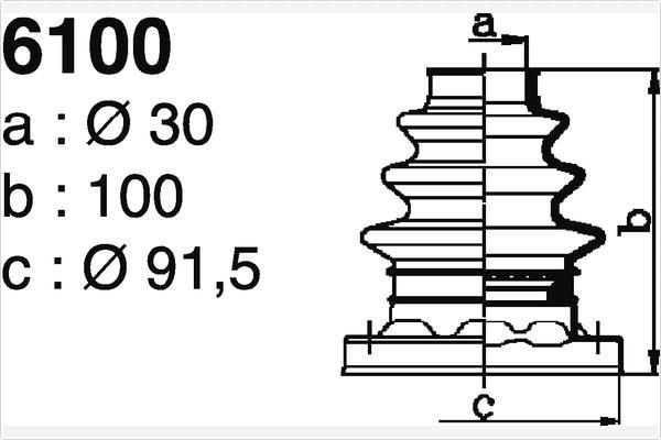 DEPA 3530100 - Piedziņas vārpsta autodraugiem.lv