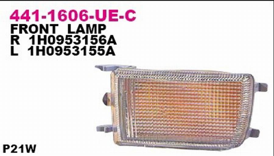 Depo 441-1606R-UE-C - Pagrieziena signāla lukturis autodraugiem.lv