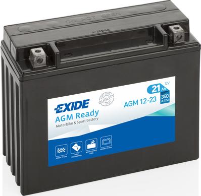 DETA AGM12-23 - Startera akumulatoru baterija autodraugiem.lv