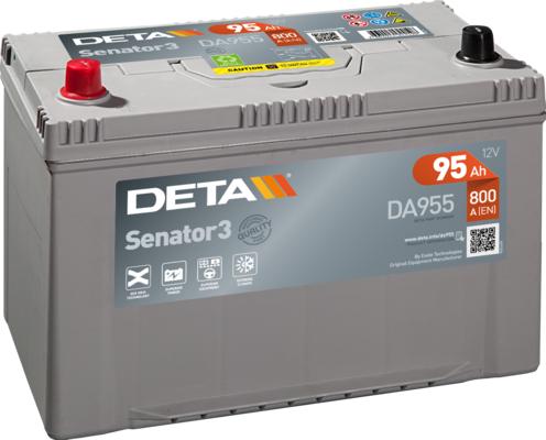 DETA DA955 - Startera akumulatoru baterija autodraugiem.lv