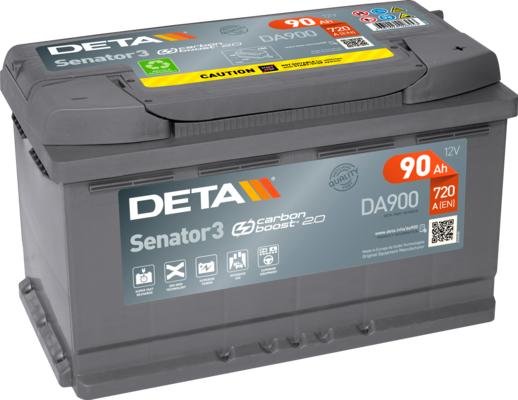 DETA DA900 - Startera akumulatoru baterija autodraugiem.lv