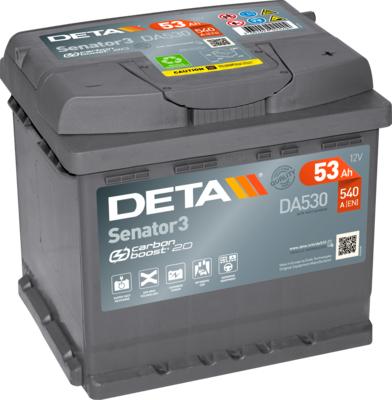 DETA DA530 - Startera akumulatoru baterija autodraugiem.lv