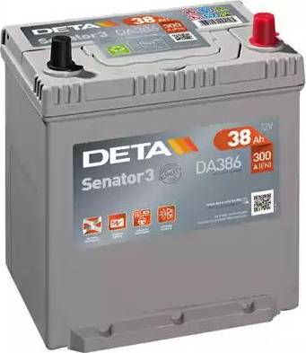 DETA DA386 - Startera akumulatoru baterija autodraugiem.lv