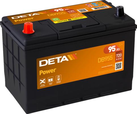 DETA DB955 - Startera akumulatoru baterija autodraugiem.lv