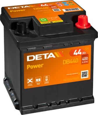 DETA DB440 - Startera akumulatoru baterija autodraugiem.lv