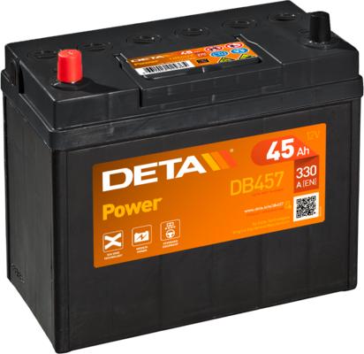 DETA DB457 - Startera akumulatoru baterija autodraugiem.lv