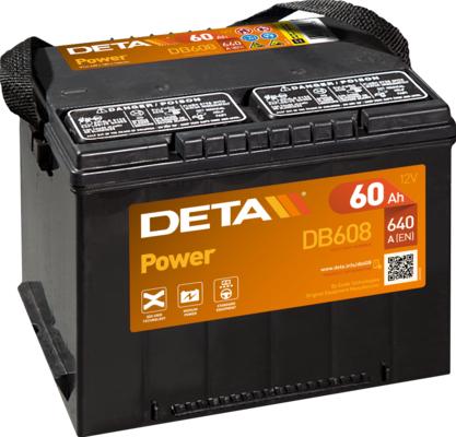 DETA DB558 - Startera akumulatoru baterija autodraugiem.lv