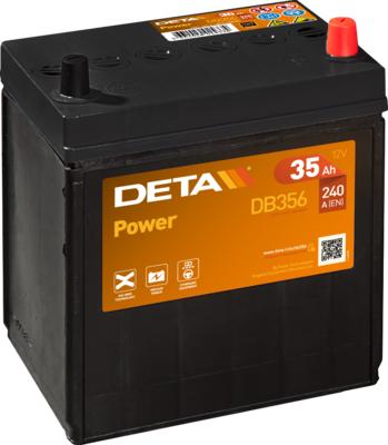 DETA DB356 - Startera akumulatoru baterija autodraugiem.lv