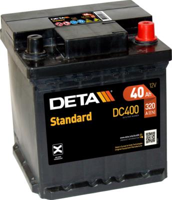 DETA DC400 - Startera akumulatoru baterija autodraugiem.lv