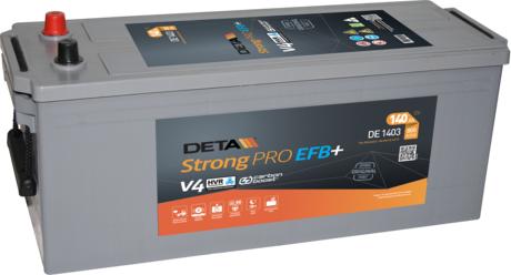DETA DE1403 - Startera akumulatoru baterija autodraugiem.lv
