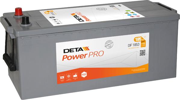 DETA DF1853 - Startera akumulatoru baterija autodraugiem.lv