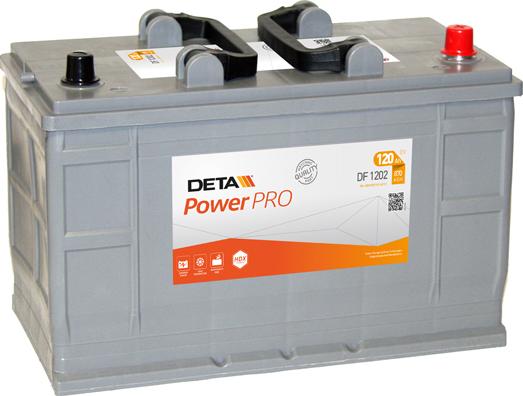 DETA DF1202 - Startera akumulatoru baterija autodraugiem.lv