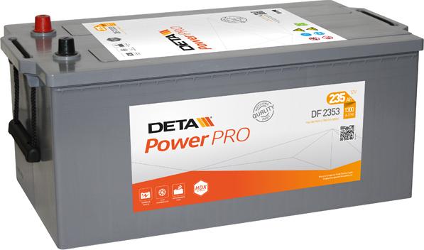DETA DF2353 - Startera akumulatoru baterija autodraugiem.lv