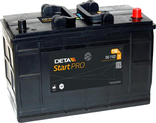 DETA DG1102 - Startera akumulatoru baterija autodraugiem.lv