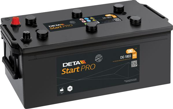 DETA DG1803 - Startera akumulatoru baterija autodraugiem.lv