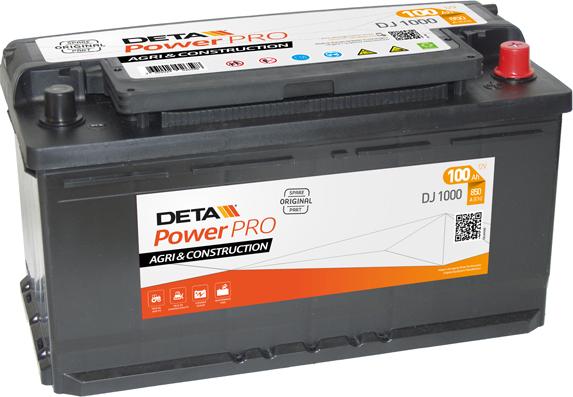 DETA DJ1000 - Startera akumulatoru baterija autodraugiem.lv