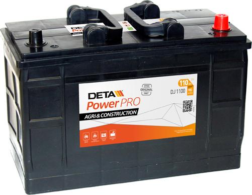 DETA DJ1100 - Startera akumulatoru baterija autodraugiem.lv