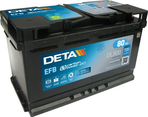 DETA DL800 - Startera akumulatoru baterija autodraugiem.lv